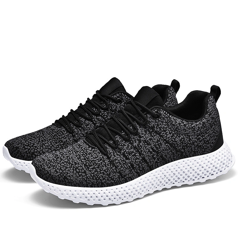 New Model Fashion Men Sneaker Sports running knitted Tennis Shoes