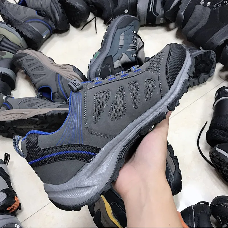 Mix style high quality  men outdoor sneaker casual hiking shoes stock shoes