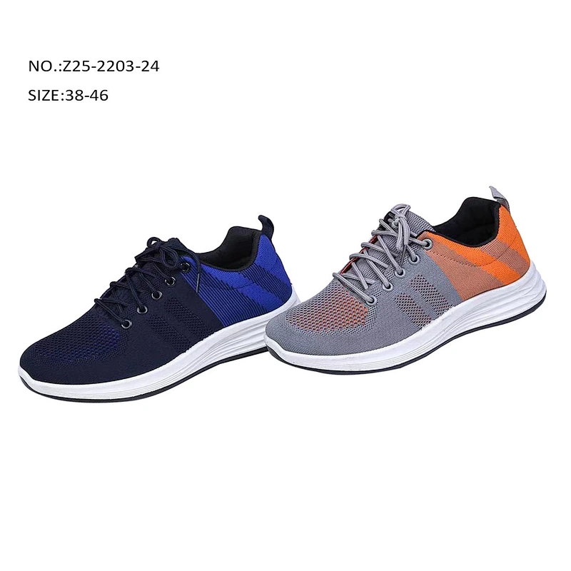 2022 New men's Fly weave walking shoes Fashion breathable men's casual shoes