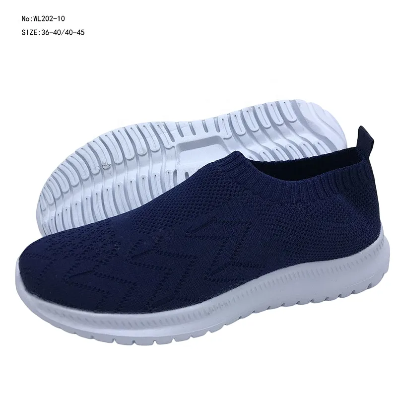 Custom Women Slip On Walking Shoes Lightweight Casual Sports Running Sneakers