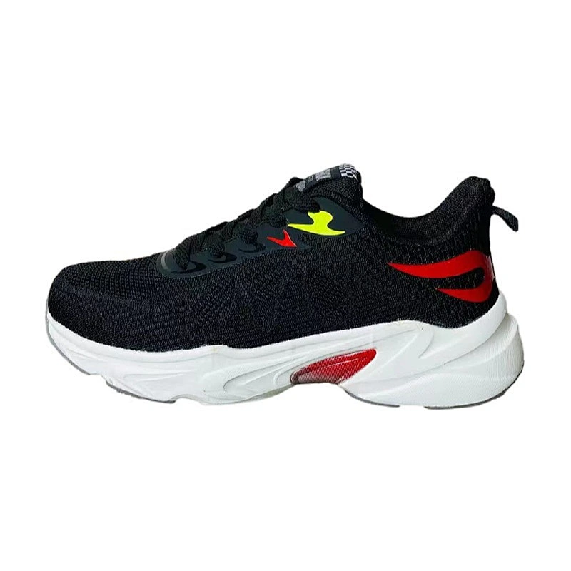 Fashionable Custom Men Casual Breathable Shoes Fly Weave Athletic Sports Running Shoes