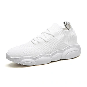 New Style knitted Walking Sneaker Shoes Men Casual Running Sports Shoes