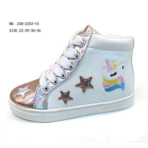 New Injection Custom Children Canvas Shoes High Top Kids Sneakers Casual Shoes