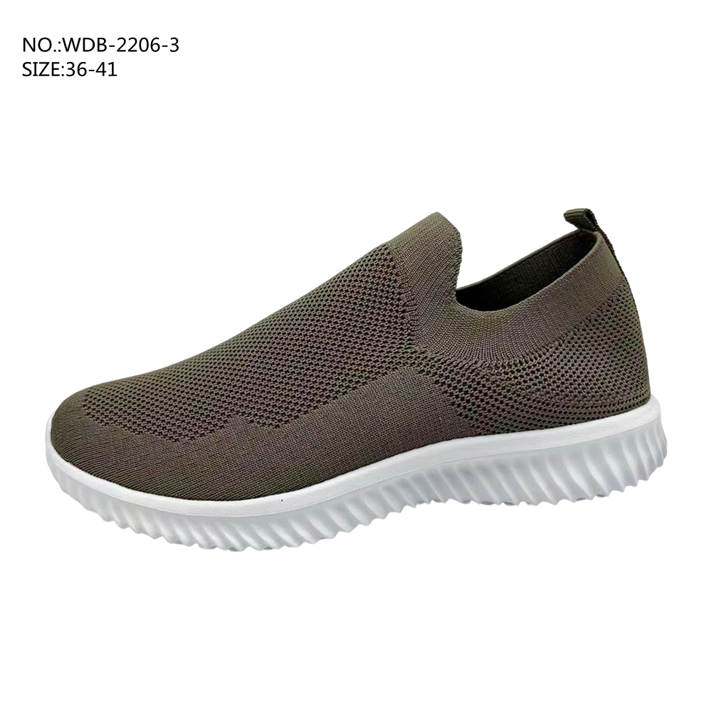 Custom Women light Eva sole Slip On Walking Shoes Lightweight Casual Running Sneakers