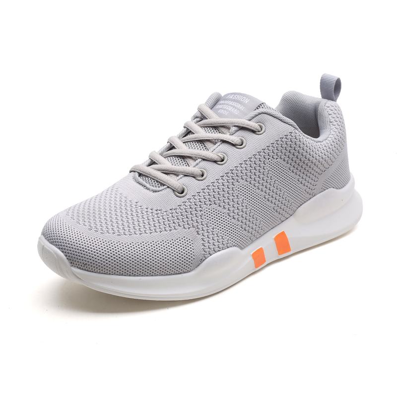 New Style Fashion Outdoor Walking Sneaker knitted Men Casual Sports Shoes
