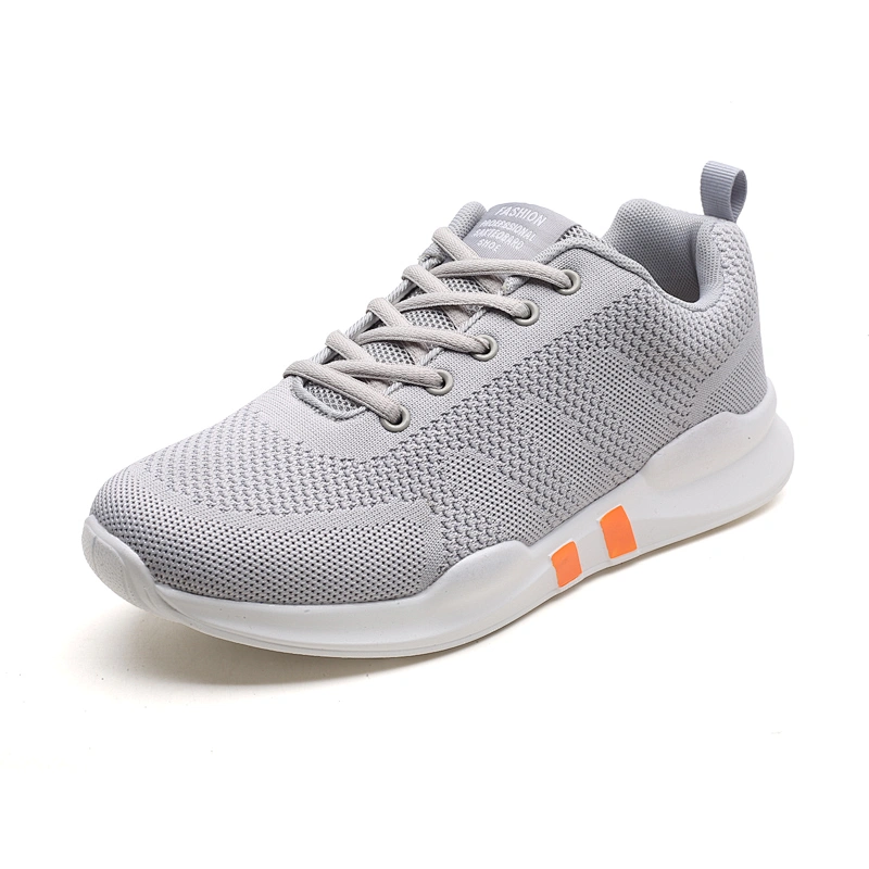 New Style Fashion Outdoor Walking Sneaker knitted Men Casual Sports Shoes