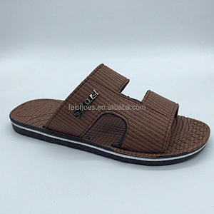 Factory OEM Fashion Men's outdoor beach Flips Flop PVC Slipper sandals