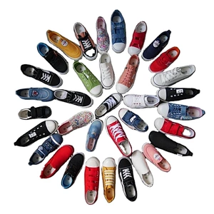 Mix design Children Casual Canvas Shoes Vulcanized Stock Shoes