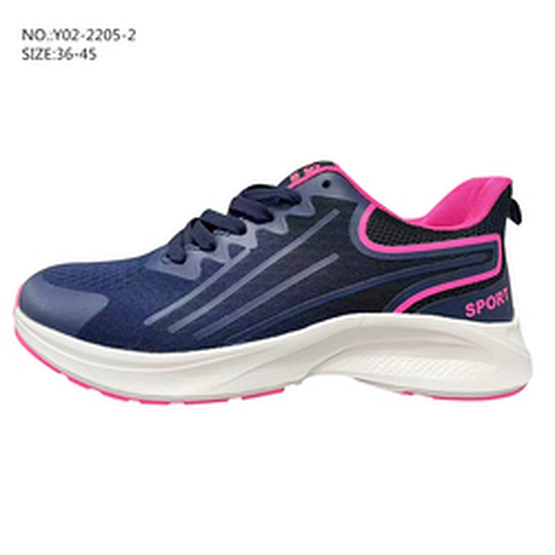 Custom women casual running shoes fashion breathable walking sneakers