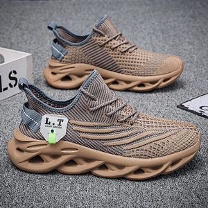 New large size Men Casual Sport Shoes Breathable Sneakers Men's running shoes zapatillas