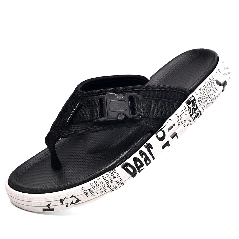 unisex beach slippers Korean style flip flops fashion outdoor sandals