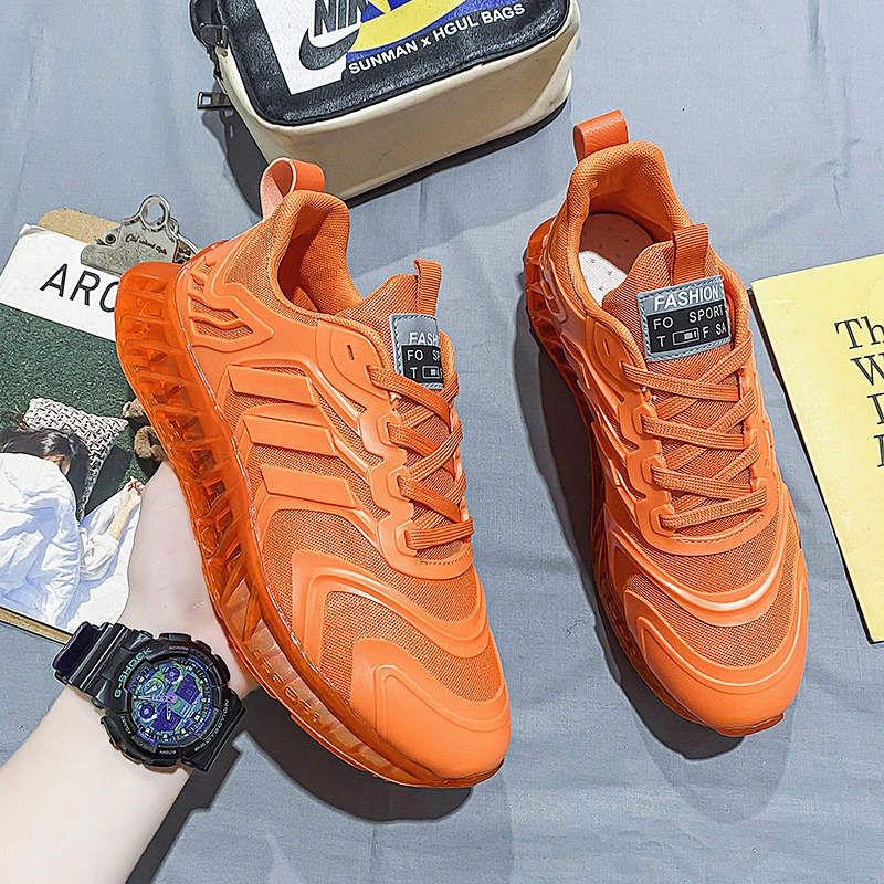 High quality fashion men sports running shoes casual sneaker shoes