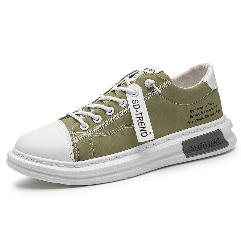 Factory customize Fashion Breathable Non-Slip Men Running canvas Sneaker Sport Shoes with low price