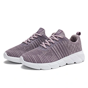 Customize High Quality Newest Women's Fly knit Sports Running Sneaker Shoes