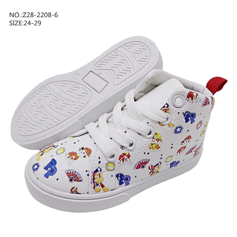 New Colorful Custom Children Low Cut Casual flat Shoes Injection School Sports board Shoes
