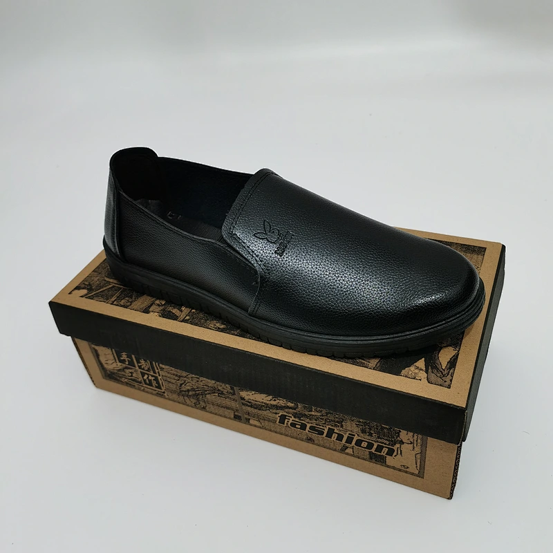 Men Business Formal Leather Shoes Oxford Lightweight Soft Sole Stock Shoes