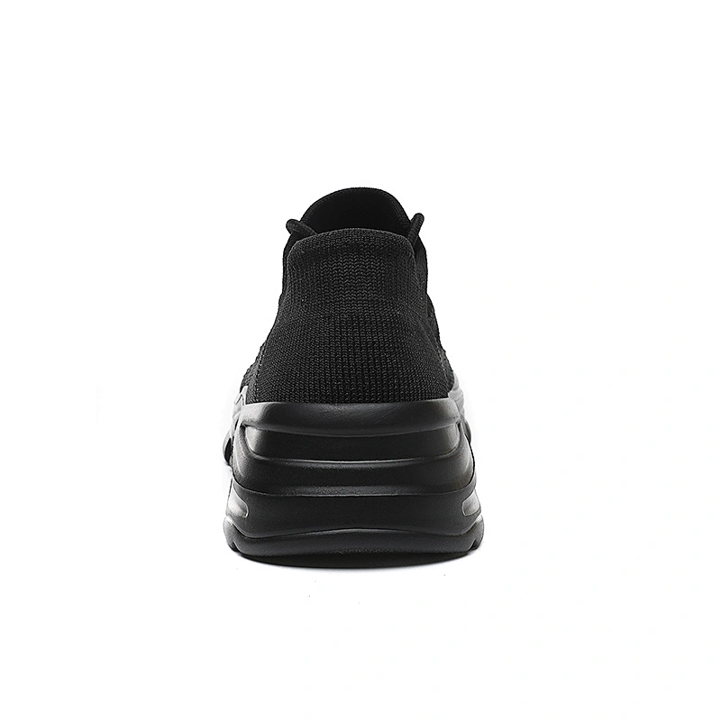 New large size breathable men fly knitting sneakers sports shoe men light casual athletic running shoes