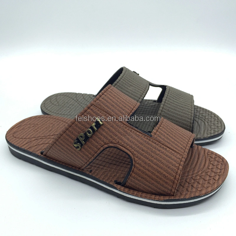 Factory OEM Fashion Men's outdoor beach Flips Flop PVC Slipper sandals