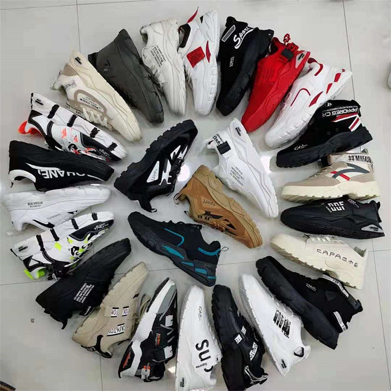 New mix style men sports casual stock shoes running sneaker shoes stock