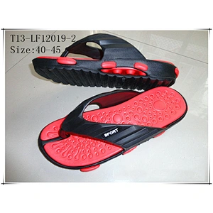 New Design Men EVA Slippers Two Color Outdoor Massage Casual Fashion Beach Flip-Flops