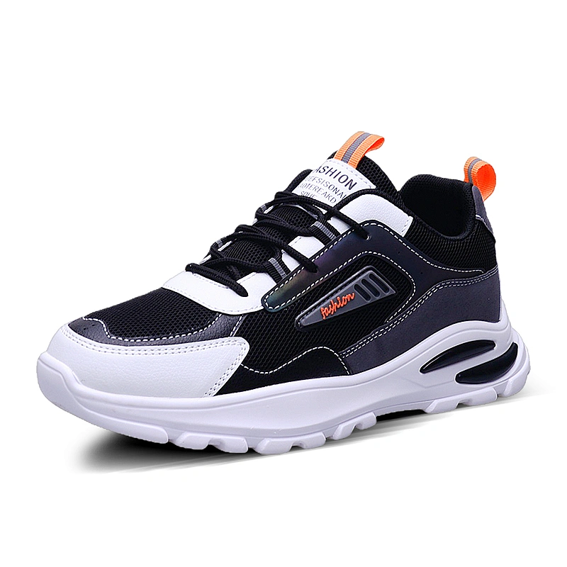 Thick Sole Athletic Walking Dad Shoes Men Casual Sport Chunky Sneakers