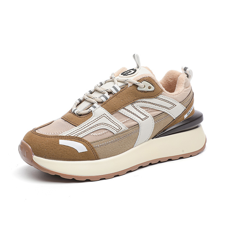 New Korean version retro women casual shoes waffle sneakers fashion sports running shoes