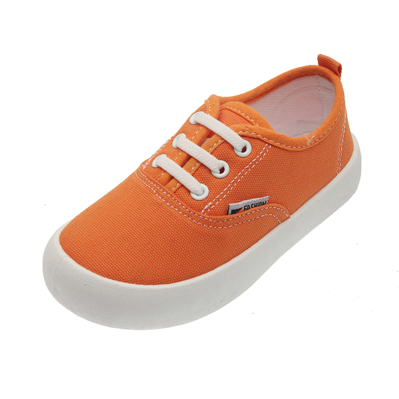 Flat Girls toddler canvas shoes children kids school Running Sneakers