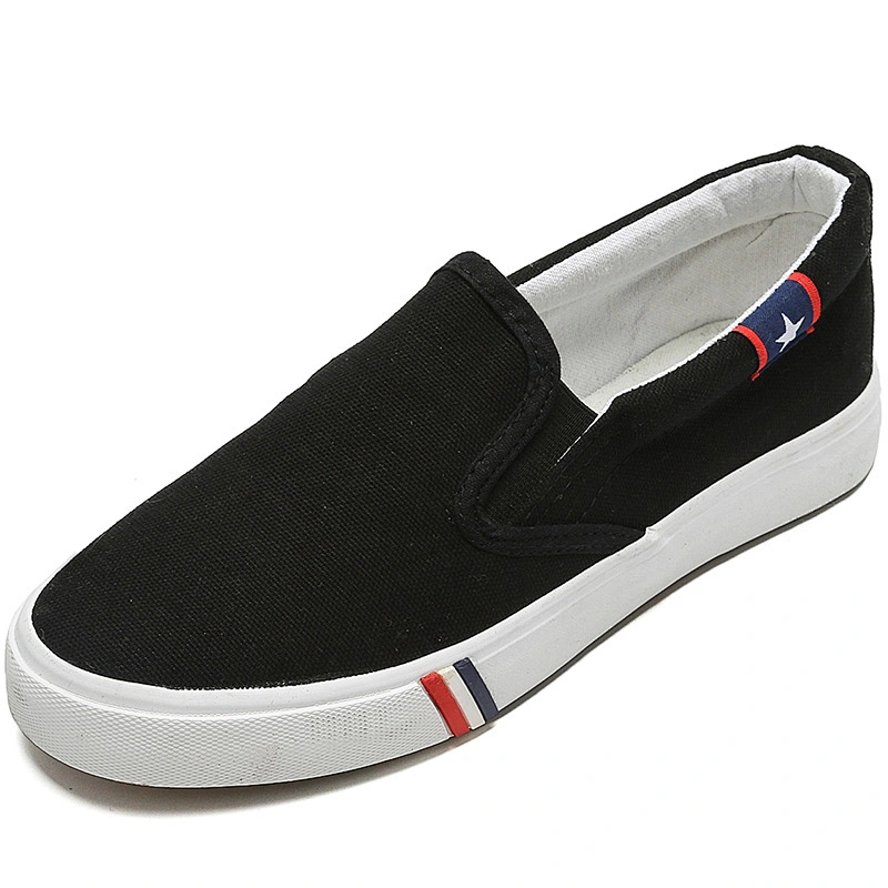 Men Low Top Sneakers Casual Canvas Shoes