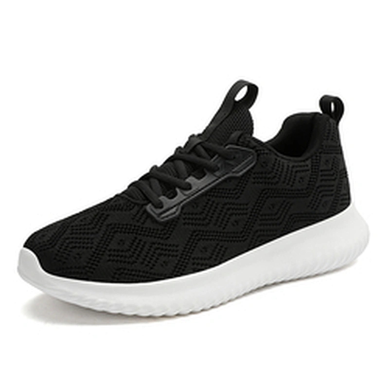 New Arrival Fashion men fitness casual running shoes trendy fly knitted sneaker sports shoes