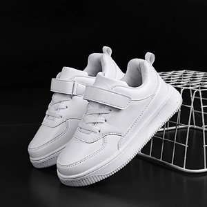 Hot Sale White School Shoes Kids Board Casual Sport Shoes Wholesale