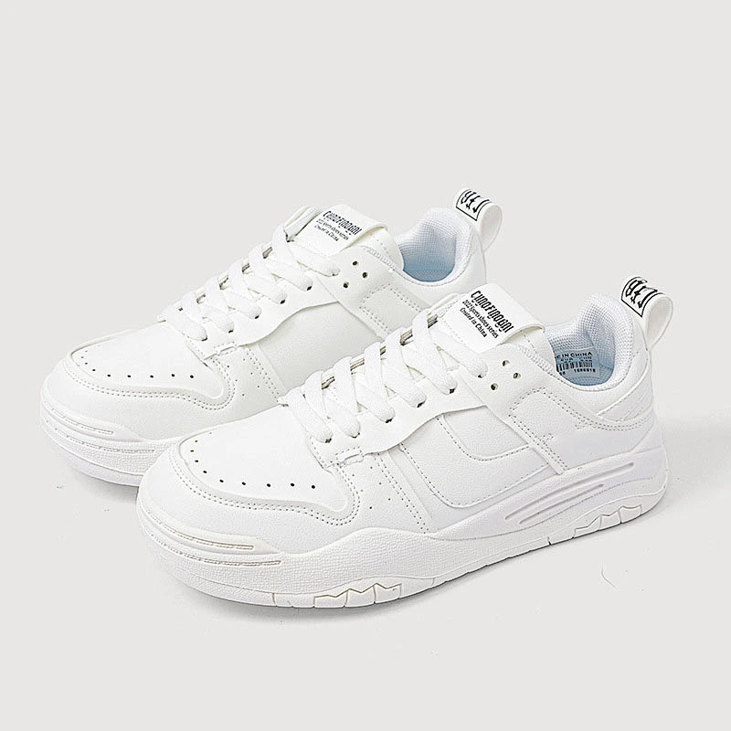 New low-top solid color sneakers women skate shoes lightweight wear-resistant casual board shoes