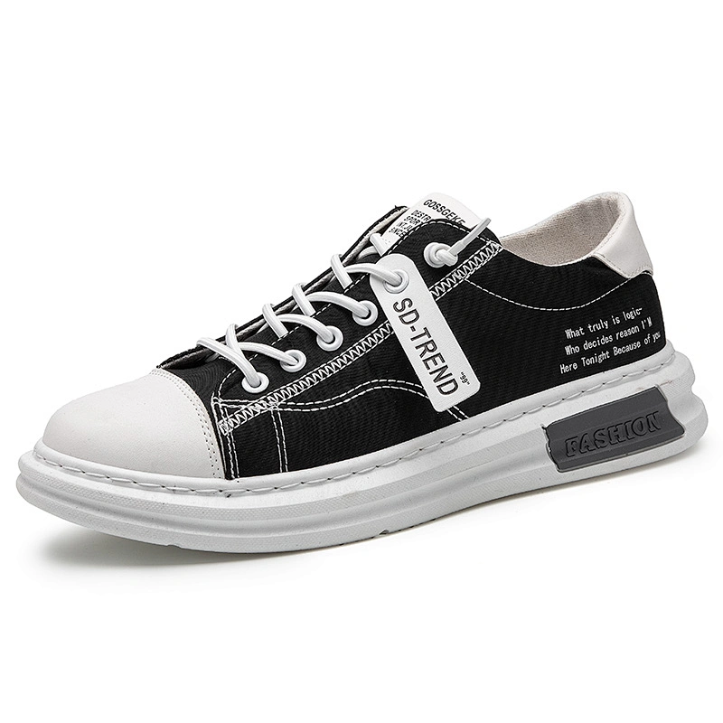 Factory customize Fashion Breathable Non-Slip Men Running canvas Sneaker Sport Shoes with low price