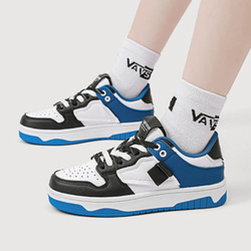 New Thick soles couple shoes women breathable sneakers casual height increasing flat board shoes