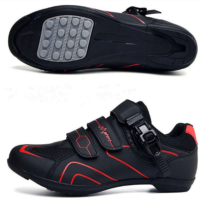 New design mountain road men's outdoor cycling shoes non-slip wear-resistant  safety cycling shoes