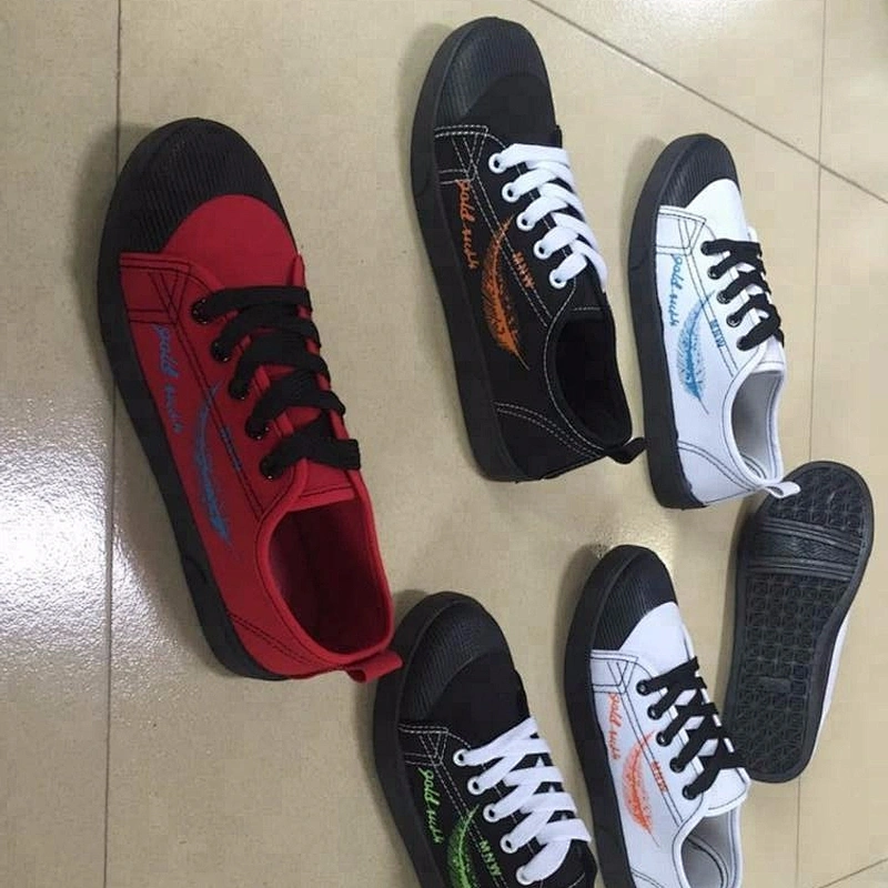Fashion women pvc shoes  casual injection canvas shoes