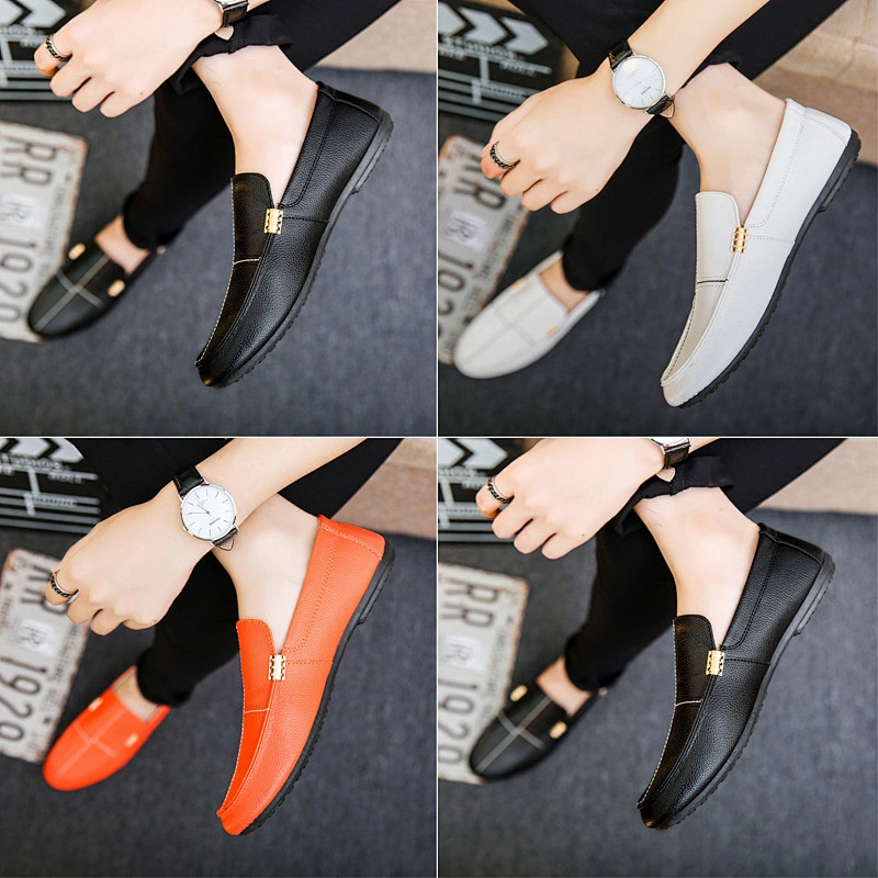 New arrival fashion men casual slip on loafer driving moccasin shoes