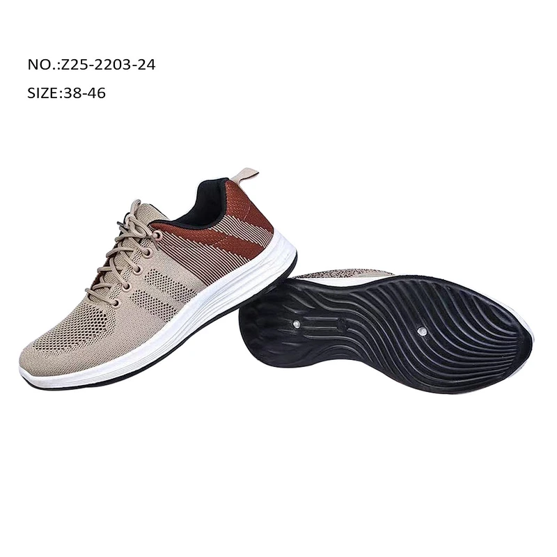 2022 New men's Fly weave walking shoes Fashion breathable men's casual shoes