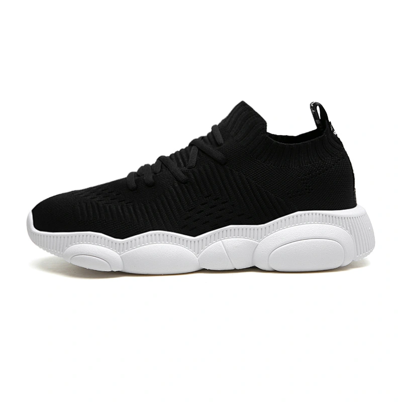 New Style knitted Walking Sneaker Shoes Men Casual Running Sports Shoes