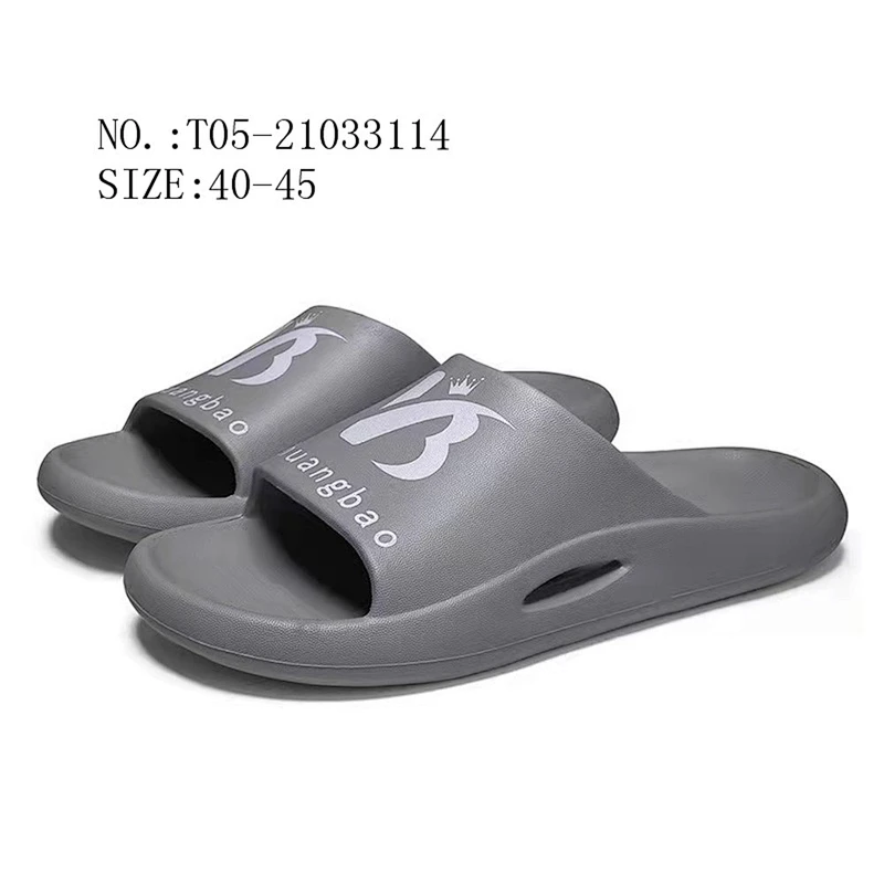 High Quality Summer Men Household EVA Sandals Indoor Bathroom Beach Slippers