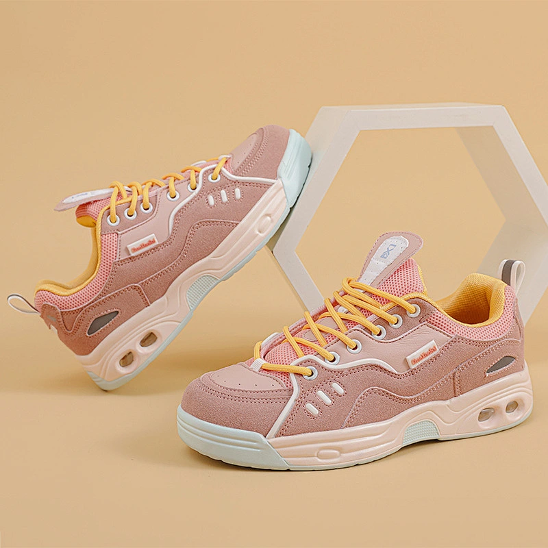 New Korean version thick soles women fashion dad shoes soft sports casual running shoes