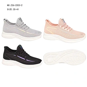 Custom Athletic Sport Gym Jogging Shoes Ladies Lightweight Knit Casual Walking Sneakers for Womens