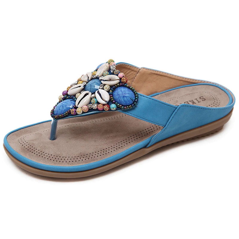 Summer fashion outdoor women beach slipper flip flops for ladies