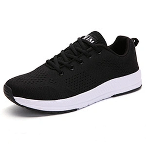 High Quality wholesale Men Fashion Sports Sneakers fly knitted  walking casual running shoes