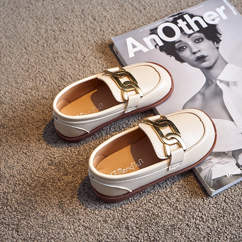Girls Flat Shoes Slip on Children Casual Loafers