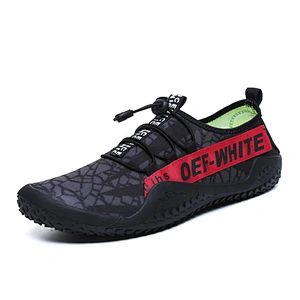 Large size High quality men Wading shoes beach sport water swimming shoes