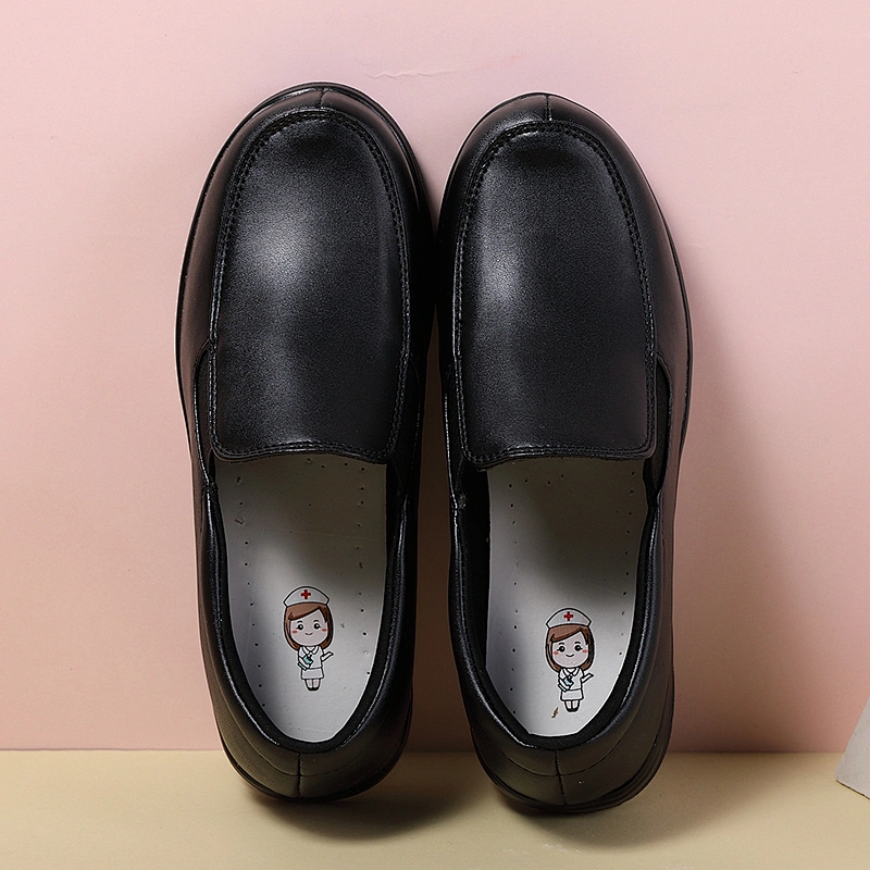 Women Safety Footwear Hospital Nurse Shoes With Wedge Heels