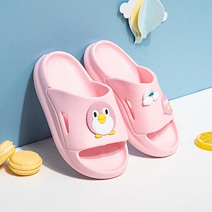 Home Bathroom Shoe Children Soft Slide Slippers Indoor Shoes