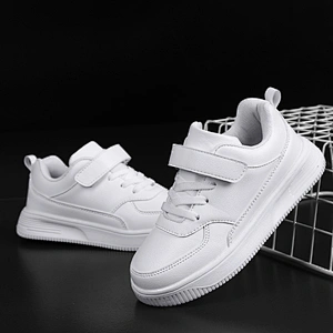 Hot Sale White School Shoes Kids Board Casual Sport Shoes Wholesale