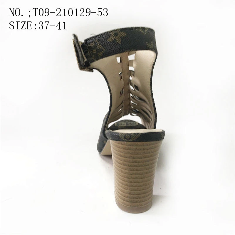 OEM Factory Women High heel wedges shoes Outdoor slippers casual Sandals