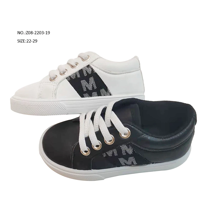 New Custom Injection Children Kids Sports Sneaker Canvas Casual Shoes